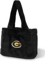 Big Boy Grambling State Tigers S141 Faux Fur Bag [Black]