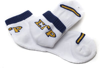 Sigma Gamma Rho Bootie Socks [White]