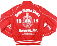 Big Boy Delta Sigma Theta Divine 9 S12 Racing Twill Jacket [Red]