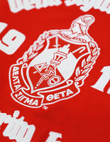 Big Boy Delta Sigma Theta Divine 9 S12 Racing Twill Jacket [Red]