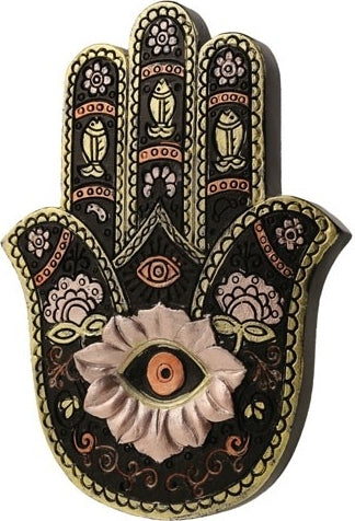 Hamsa Incense Burner [Gold]