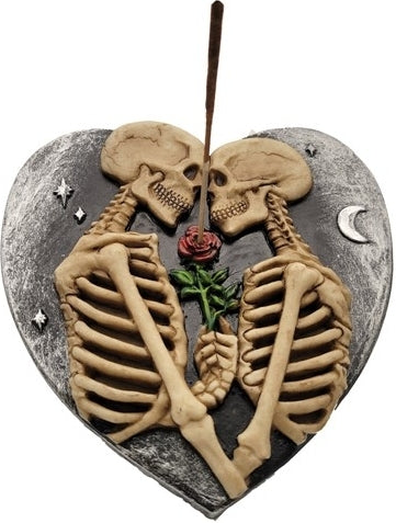 Skeleton Lovers Incense Burner [Multi-Colored]