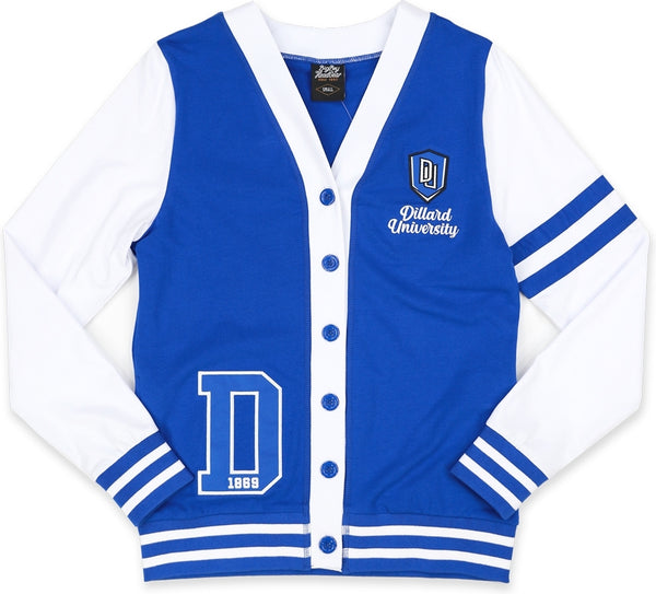 Big Boy Dillard Bleu Devils S11 Womens Lightweight Cardigan [Royal Blue]