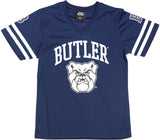 Big Boy Butler Bulldogs S1 Womens Football Jersey Tee [Navy Blue]