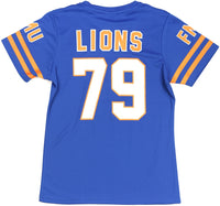 Big Boy Florida Memorial Lions S1 Womens Football Jersey Tee [Royal Blue]