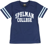 Big Boy Spelman Jaguars S1 Womens Jersey Tee [Navy Blue]