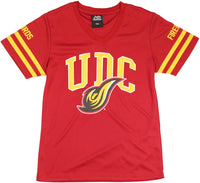 Big Boy District Of Columbia Firebirds S1 Womens Jersey Tee [Crimson Red]