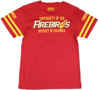 Big Boy District Of Columbia Firebirds S1 Womens Jersey Tee [Crimson Red]