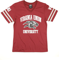 Big Boy Virginia Union Panthers S1 Womens Jersey Tee [Maroon]