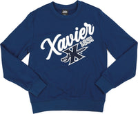 Big Boy Xavier Musketeers S5 Mens Crewneck Sweatshirt [Navy Blue]