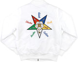 Big Boy Eastern Star Divine S1 Womens Bomber Jacket [White]