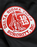 Big Boy Delta Sigma Theta Divine 9 S1 Bomber Jacket [Black]