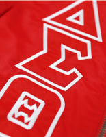 Big Boy Delta Sigma Theta Divine 9 S1 Bomber Jacket [Red]