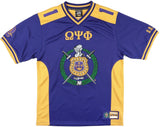 Big Boy Omega Psi Phi Divine 9 S16 Football Jersey [Purple]