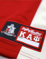 Big Boy Kappa Alpha Psi Divine 9 S16 Football Jersey [Crimson Red]