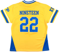 Big Boy Sigma Gamma Rho Divine 9 S16 Football Jersey [Gold]