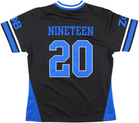 Big Boy Zeta Phi Beta Divine 9 S16 Football Jersey [Black]