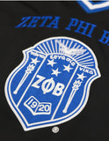 Big Boy Zeta Phi Beta Divine 9 S16 Football Jersey [Black]