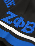 Big Boy Zeta Phi Beta Divine 9 S16 Football Jersey [Black]