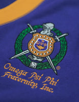 Big Boy Omega Psi Phi Divine 9 S6 Cardigan [Purple]