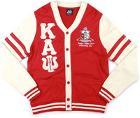 Big Boy Kappa Alpha Psi Divine 9 S6 Cardigan [Crimson Red]