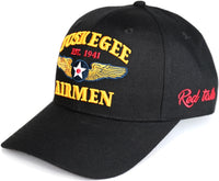 Big Boy Tuskegee Airmen S165 Mens Cap [Black]