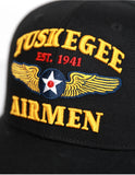 Big Boy Tuskegee Airmen S165 Mens Cap [Black]