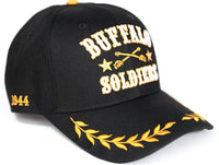 Big Boy Buffalo Soldiers S156 Mens Ball Cap [Black]