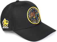 Big Boy Buffalo Soldiers S155 Mens Ball Cap [Black]