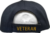 Navy Submarine Vet Vietnam Ribbons & Stars Shadow Mens Cap [Black]