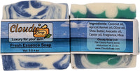 Cloudy Soap Premium All Natural Handmade Minty Fresh Essence Soap [Blue]