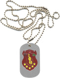 Iota Phi Theta Double Sided Dog Tag [Silver]