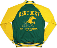 Big Boy Kentucky State Thorobreds S3 Mens Jogging Suit Jacket [Green]