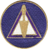 Mason Royal & Select Council Symbol Iron-On Patch [Purple]