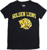 Big Boy Arkansas At Pine Bluff Golden Lions S3 Ladies Jersey Tee [Black]