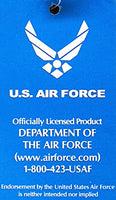 Air Force Emblem Shadow Text Mens Cap [Baseball Cap - Navy Blue]
